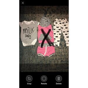 Small Shop Lot Batman Milk 12-18m Hood